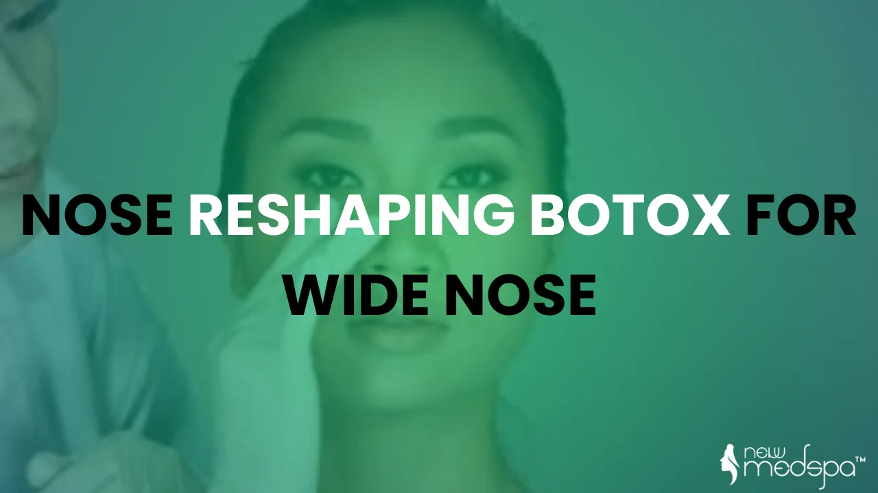 nose reshaping botox for wide nose