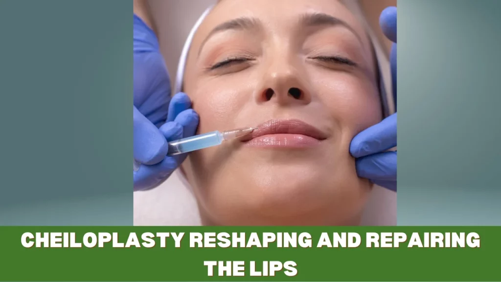 cheiloplasty reshaping and repairing the lips