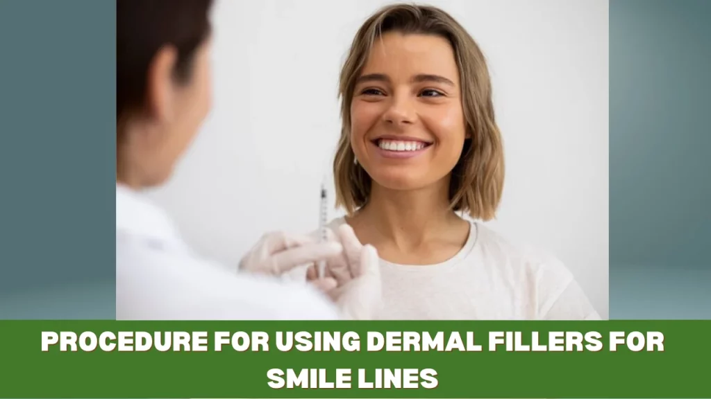 Procedure for Using Dermal Fillers for smile lines